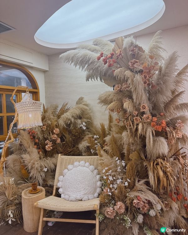 今日我去咗boholic食晚飯,環境真係超靚,有日韓少女感覺...