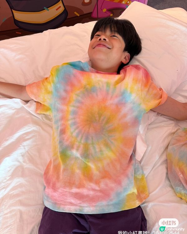 扎染衫一家親 🌈