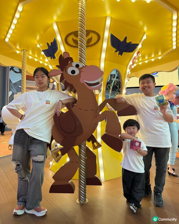 反斗奇兵30週年🤩超寫實巨型打卡位📸癲到爆！