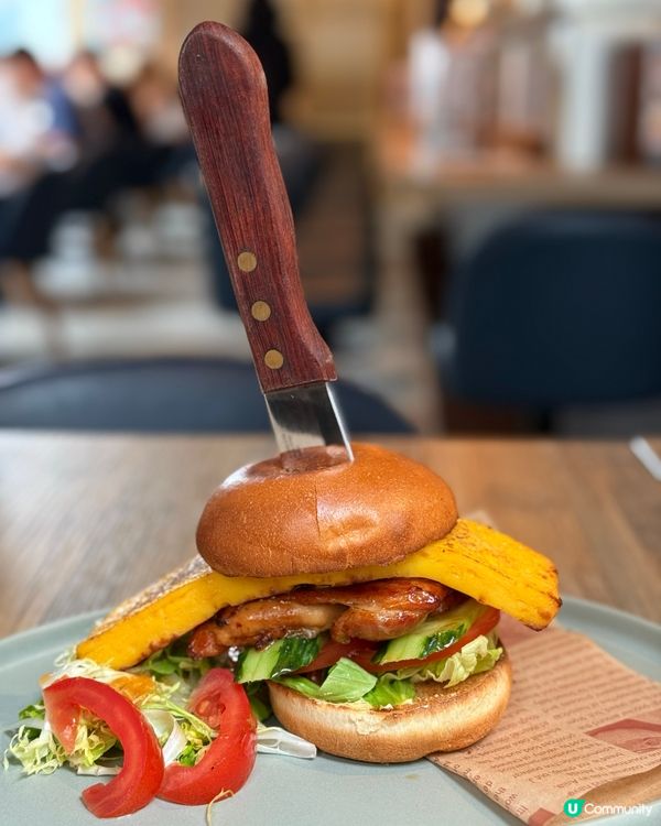 推介🍔巨型玉子兼勁juicy雞腿漢堡