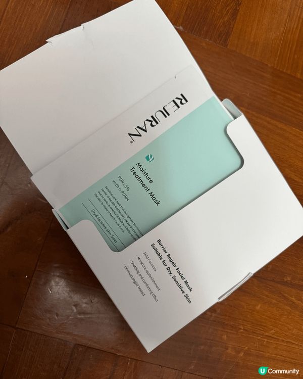 韓國新出面膜，超保濕。能夠舒緩泛紅，絕對適合超乾燥及敏感肌膚...