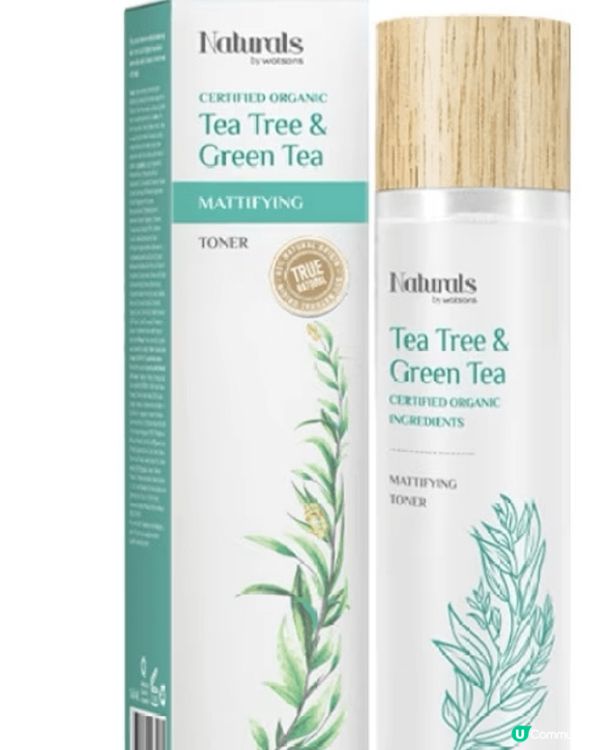 爽膚水質地清爽，成份天然，具歐洲有機認證+ 無添加化學成分+...