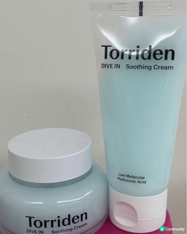 我會推介Torriden 純素面霜，很喜歡這產品純天然成份，...