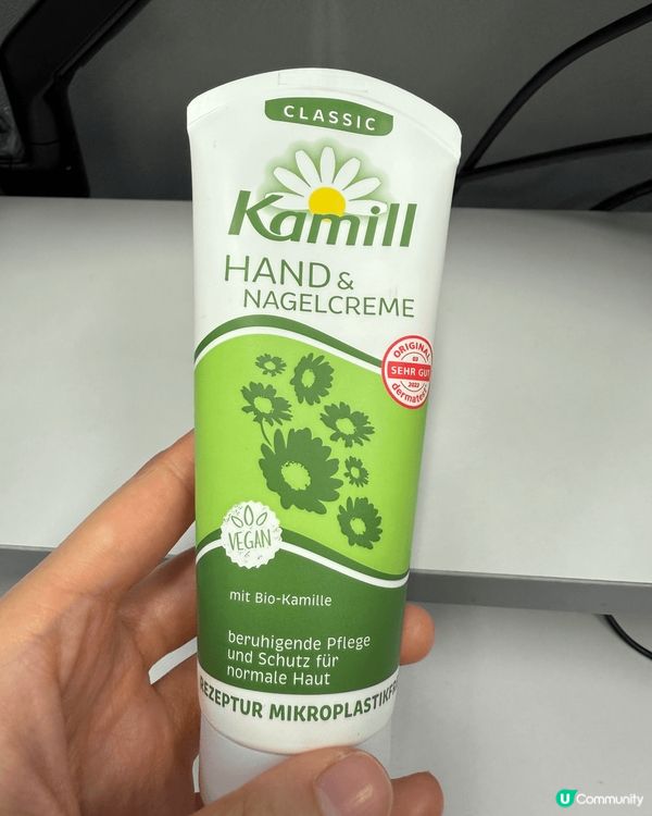 KAMIL HAND & NAGELCREME $30，好潤...