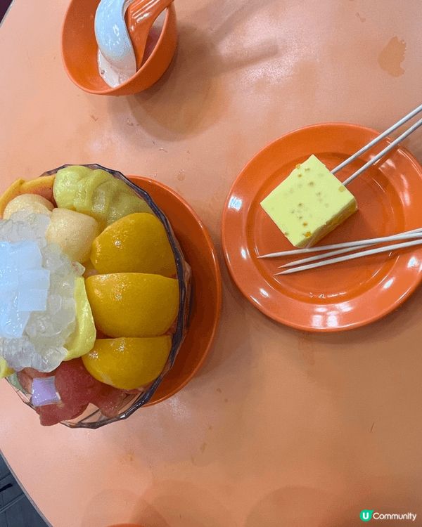 我 3月份去了幾個地方試食，分別係元朗嘅 B仔涼粉、廣州嘅蔡...