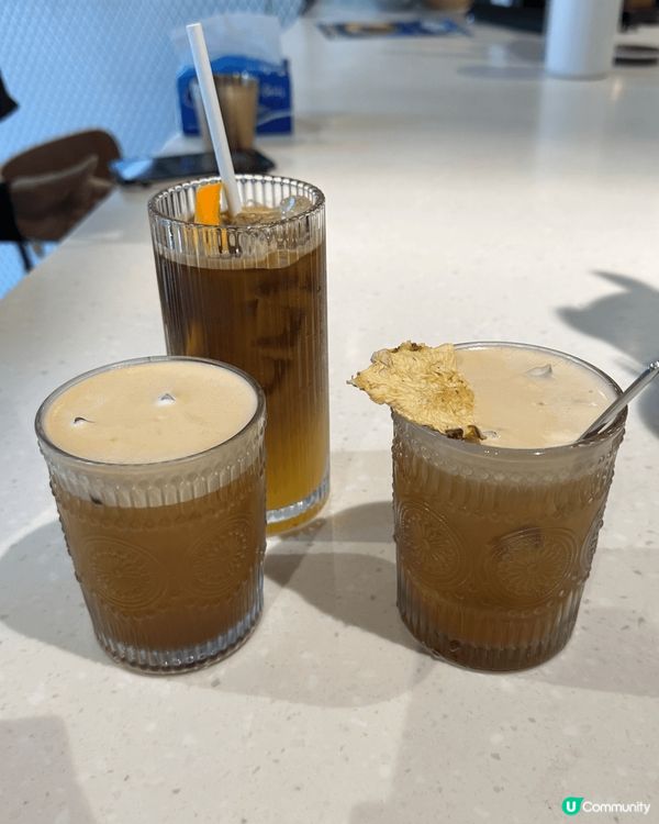 這間cafe 係長沙灣叫 Contrast，他們的咖啡好香，...