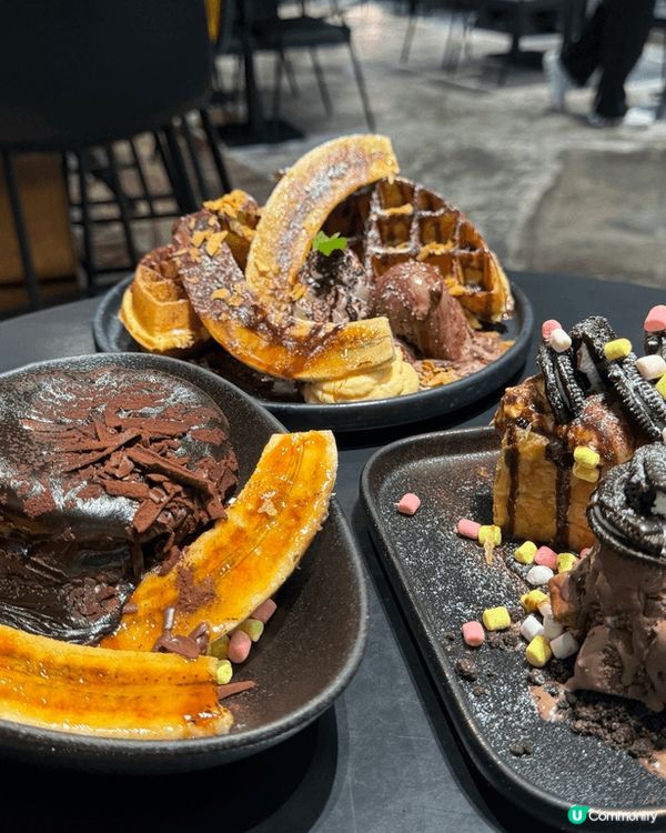 ⭐️70%比利時髒髒黑朱古力日式疏乎厘pancake 