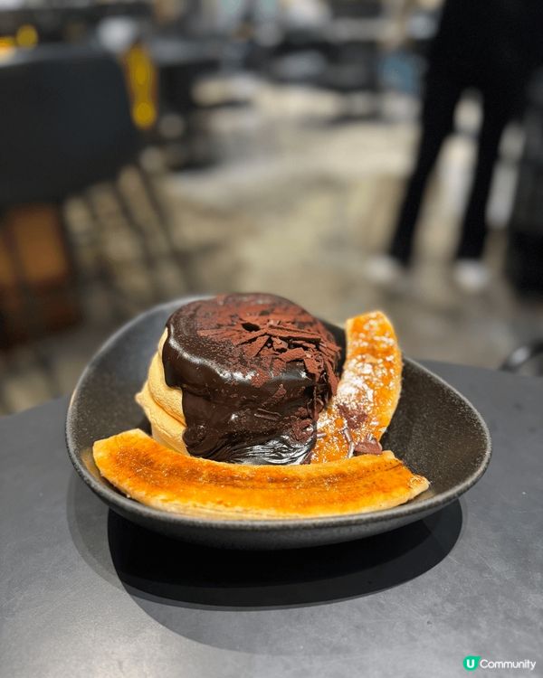 ⭐️70%比利時髒髒黑朱古力日式疏乎厘pancake 