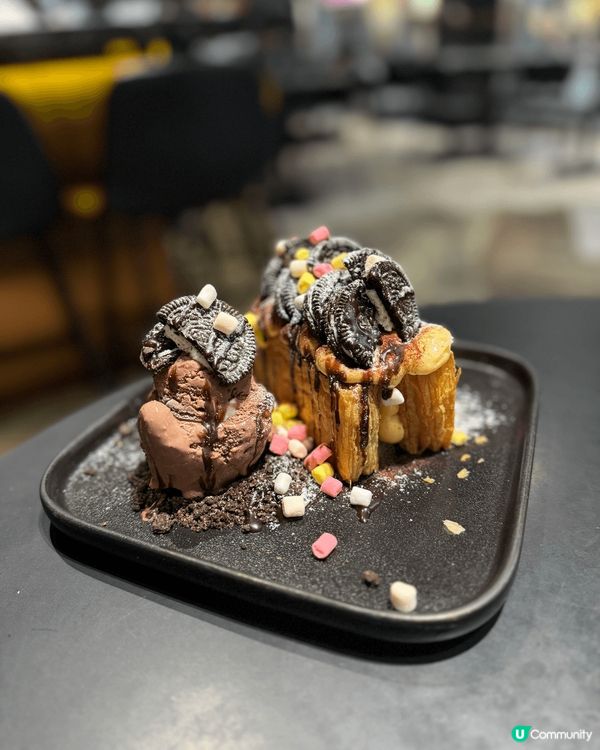 ⭐️70%比利時髒髒黑朱古力日式疏乎厘pancake 