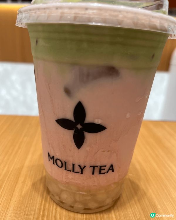 奈雪的新產品春日豆豆牛油果酸奶昔飲落口的口感十分清爽，而且呢...