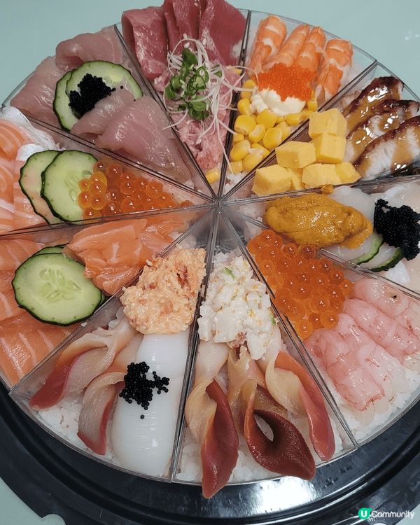 千之味壽司蛋糕又靚又好食，由唔同新鮮食材組合而成嘅壽司蛋糕，...