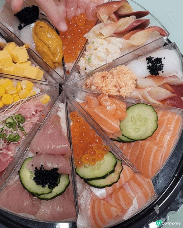 千之味壽司蛋糕又靚又好食，由唔同新鮮食材組合而成嘅壽司蛋糕，...