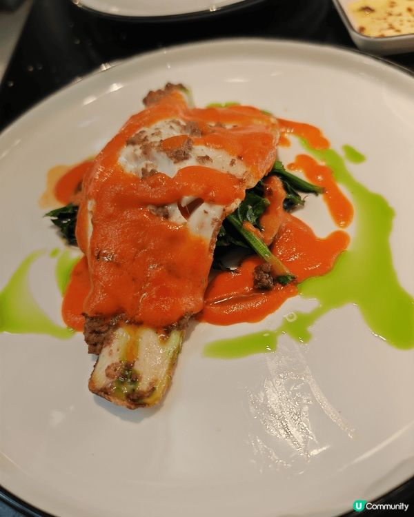 大館內的意大利餐廳Cantina, 味道和環境是不錯的, 但...