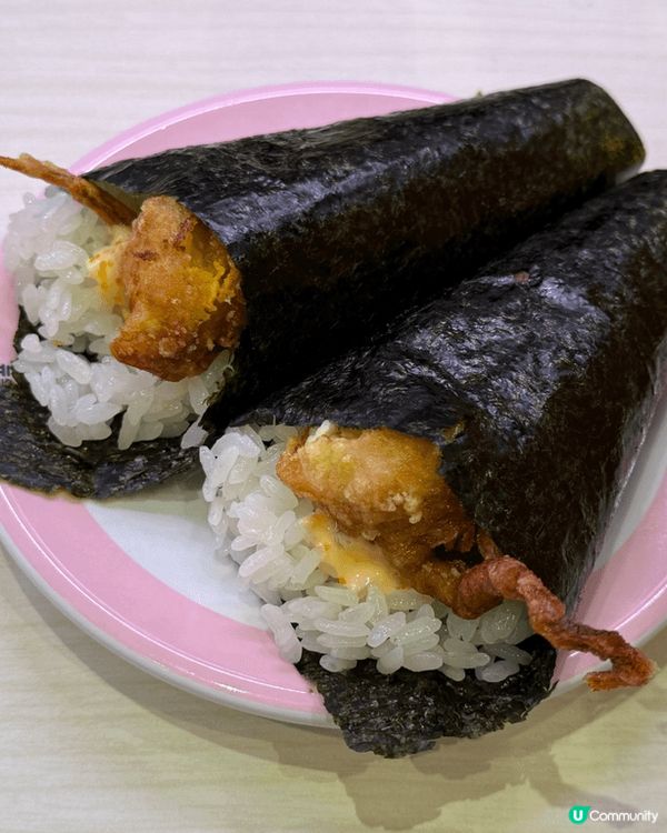 GENKI SUSHI 🔶炸軟殼蟹手卷，超香脆，份量都夠🔷蟹...