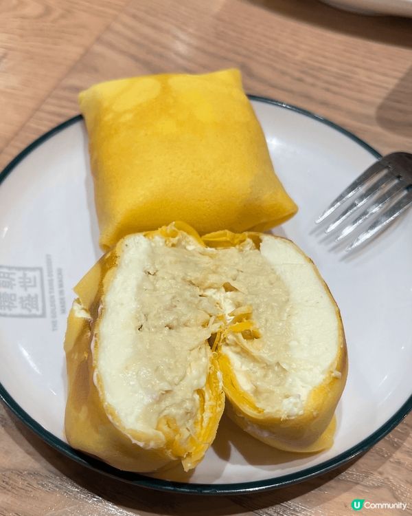 為左滿滿榴槤餡嘅pancake去左澳門糖朝盛世