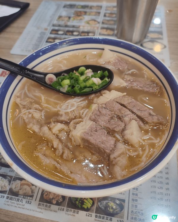 炮台山「樂園」世一牛腩米，牛香濃郁，爽彈多汁，配埋開胃自家制...