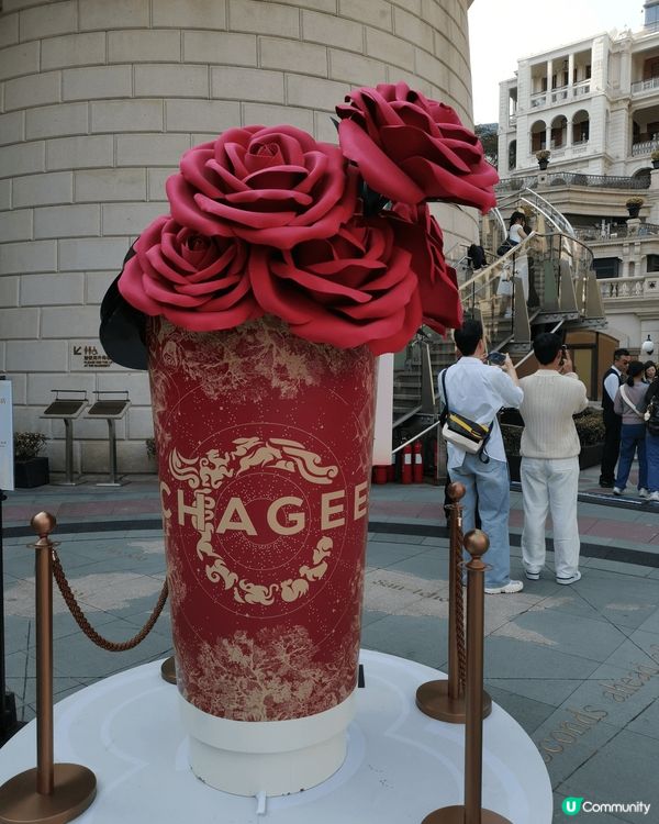 此玫瑰茶杯位於尖沙咀1881又可以打卡又可以上去follow...