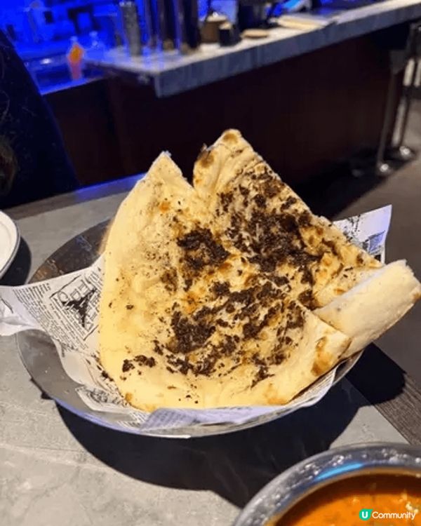 Truffle Ricotta Cheese Naan