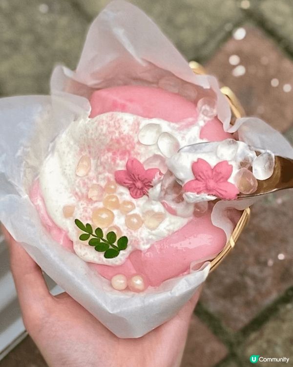 心太軟，櫻花蛋糕，卷蛋