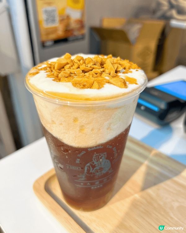 焦糖椪糖奶蓋紅