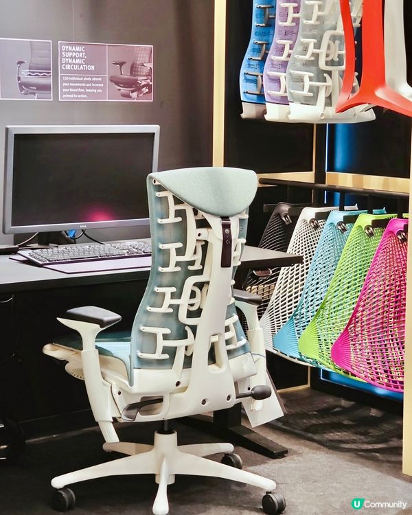 長時間坐著辦工,真係要善待自己💗最近去咗試坐Herman M...