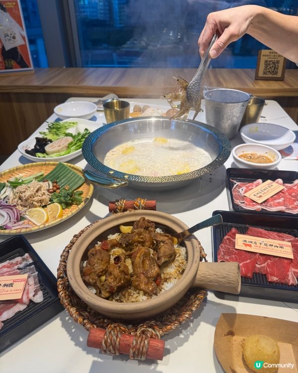 🦀🦐泰式火鍋放題任食！即撈海鮮，鮮甜爆汁！😋