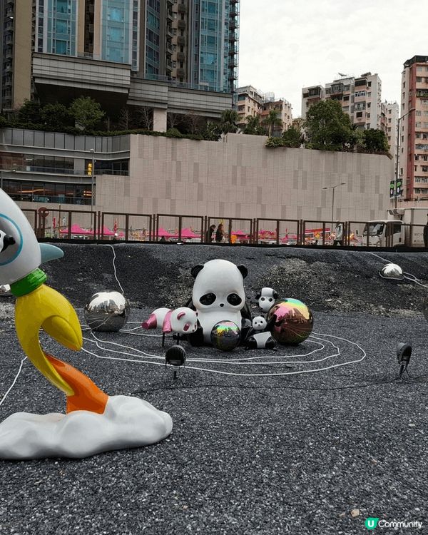 熊貓，熊貓，全部都係熊貓。來到觀塘一定要去尼到打卡。可愛的熊...