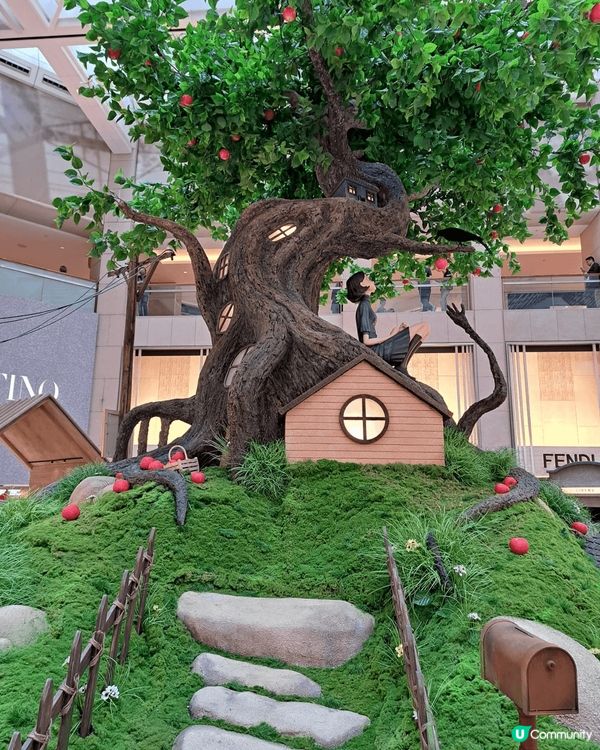 國際知名藝術家Lauren Tsai係置地廣場有個裝置藝術展...