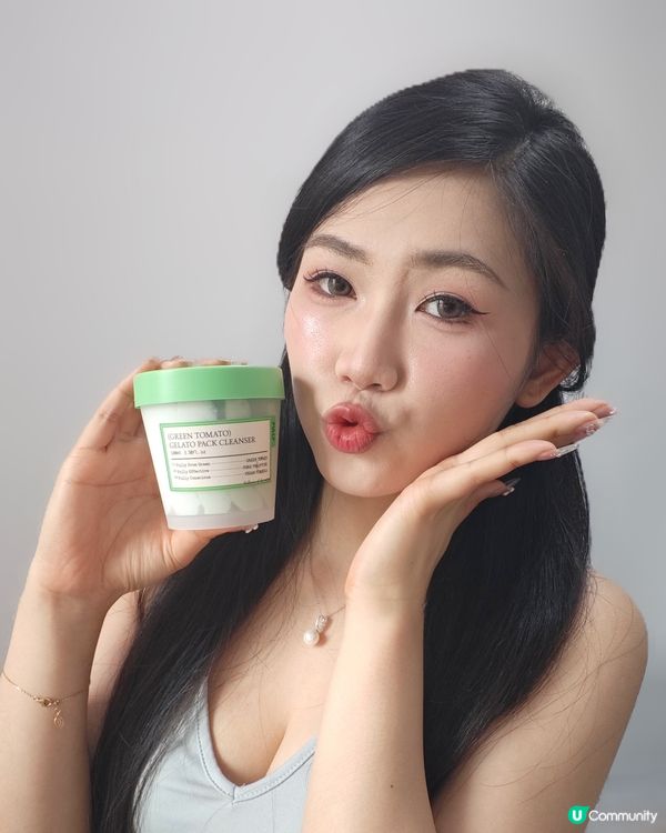 FULLY綠番茄水嫩潔淨雪糕面膜