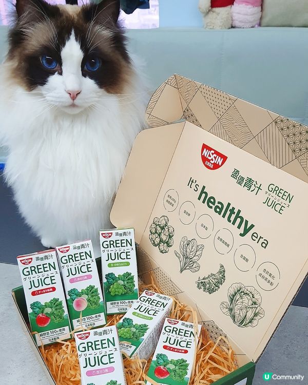 日清唔係淨係出杯麵㗎 仲有青汁系列‼️