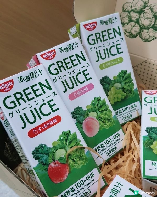 日清唔係淨係出杯麵㗎 仲有青汁系列‼️