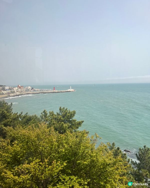 韓國釜山必到景點·膠囊列車🚂🇰🇷📸