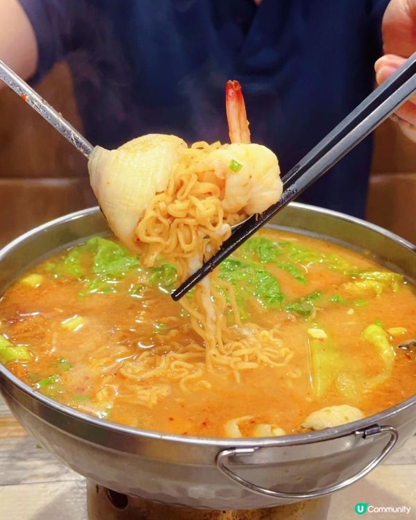 人氣必食火鍋麵 ♥ Thai Suki海鮮媽媽麵！►銅鑼灣Milu Thai