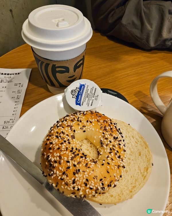 Starbuck 既Bagel 的確好食