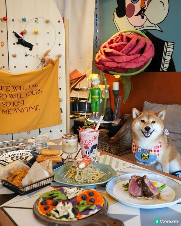 新派寵物友善餐廳 趣味性滿分