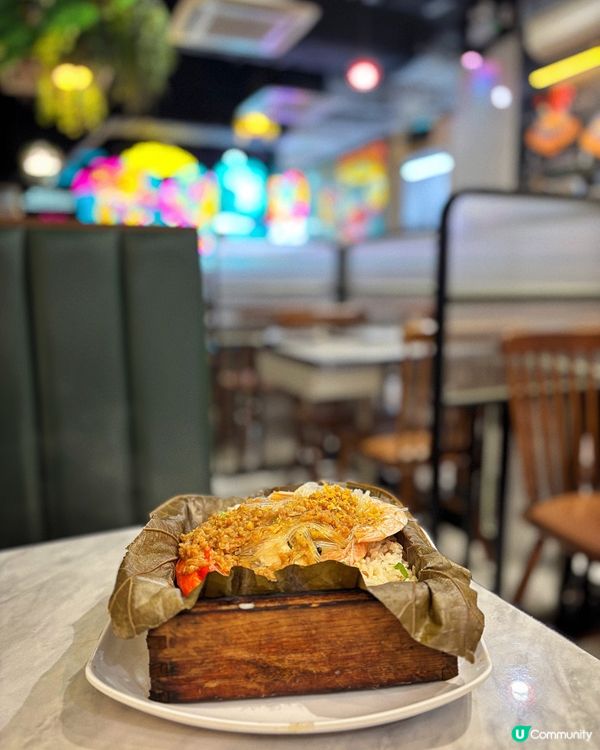 🎀油麻地｡超出色必食海鮮荷葉飯😋😋🎀