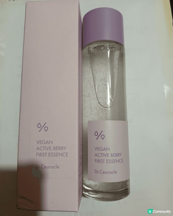 想推薦下Dr. Curable 的純素活性苺果精華，因為具苺...