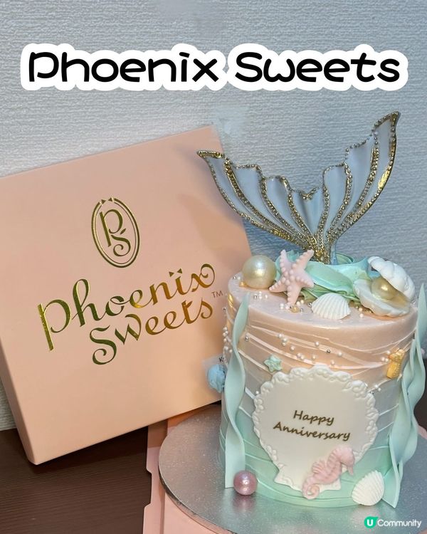 紀念日蛋糕打卡📸  
靚到唔捨得食🤤