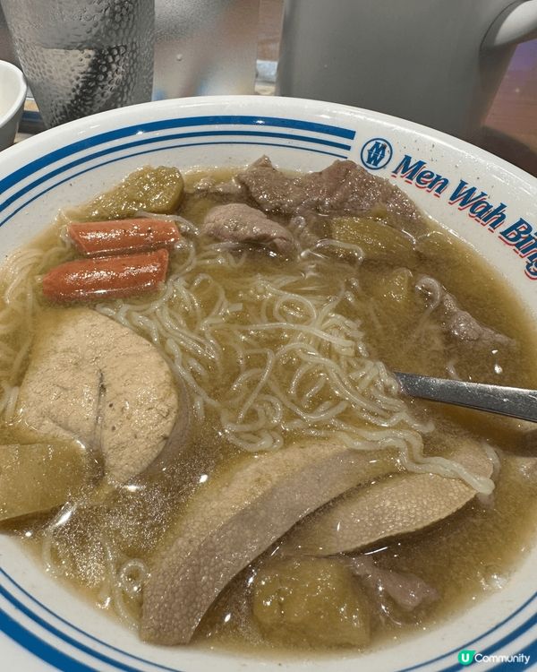 薑汁牛肉豬潤米粉