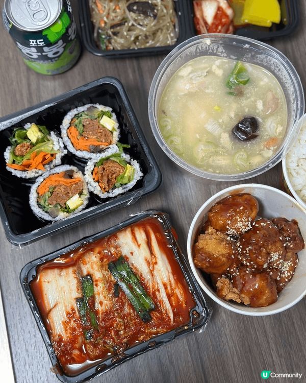 元朗有間外賣小店「生生市場」，主打食韓式料理，由小食到主菜都...