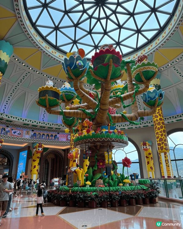 清遠長隆森林王國只係開左3個月，真係好值得去一次，酒店設備齊...