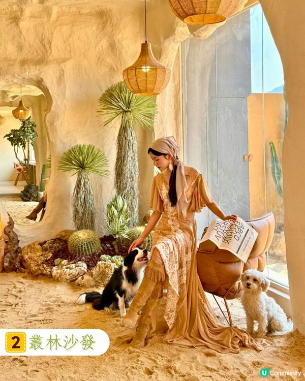 深圳新開沙漠主題Cafe🐪7大浪漫打卡位/可租借公主裙💃附環境及價錢介紹