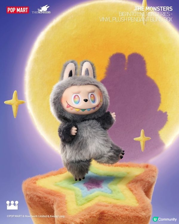 ✨Labubu3.0 搪膠毛絨掛件系列✨ 今日開始登記抽籤🎉