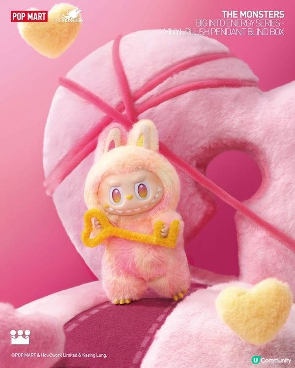 ✨Labubu3.0 搪膠毛絨掛件系列✨ 今日開始登記抽籤🎉