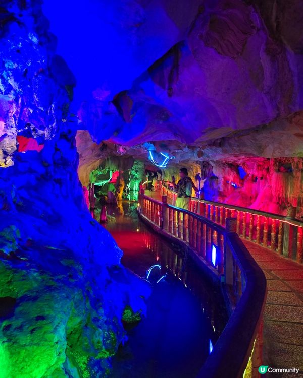 🌟 肇慶七星岩：隱世仙境等你打卡！✨ 夜景同溶洞靚到爆！
