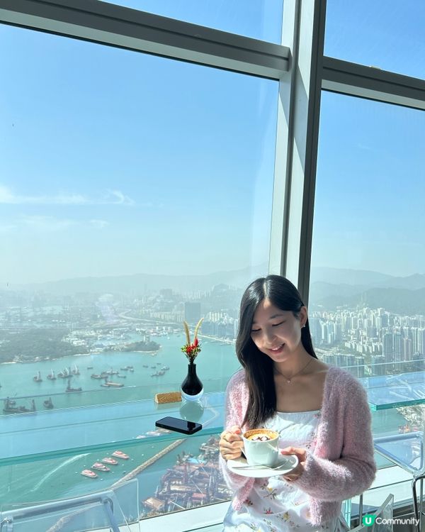 香港🇭🇰必到天際100打卡🤩 懷舊茶餐廳 & 夢幻花藝展覽