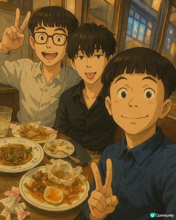 灣仔薔紅，懷舊茶餐廳 🐔🥢