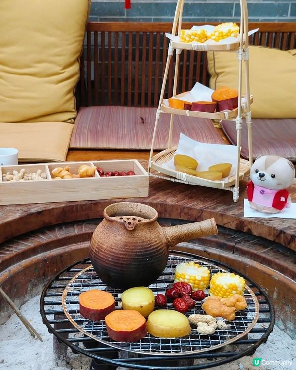 《中式庭園風圍爐煮茶》