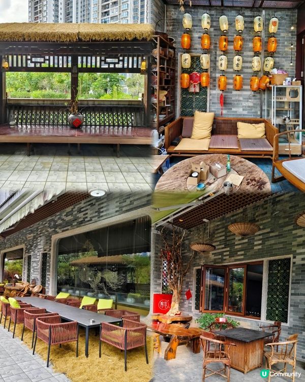 《中式庭園風圍爐煮茶》