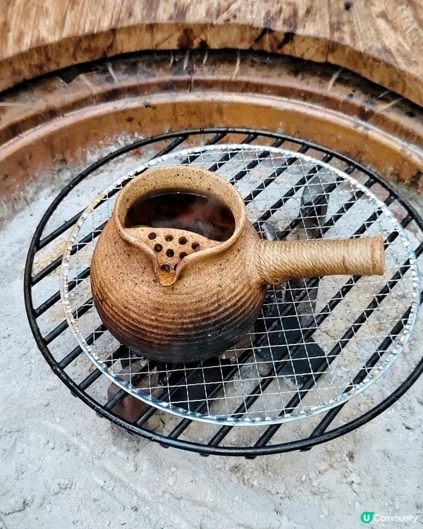 《中式庭園風圍爐煮茶》